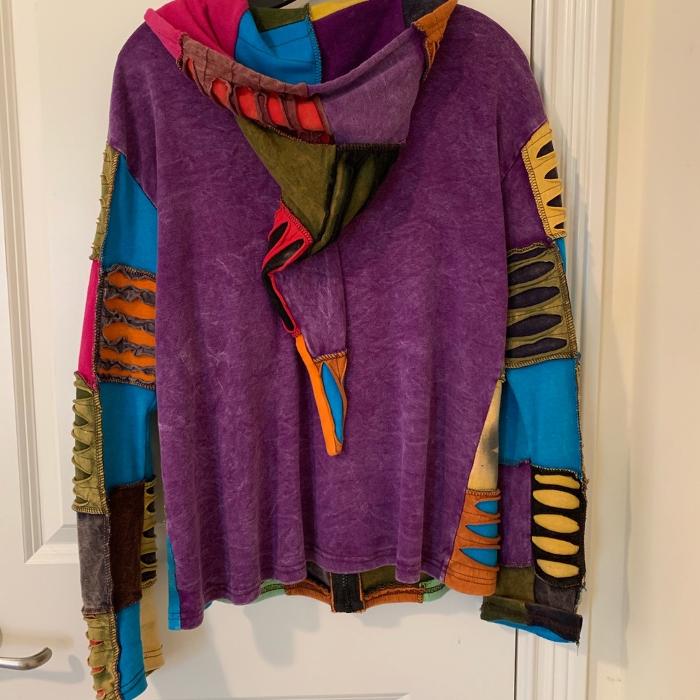 Patchwork Pixie Hooded Jacket - image 2